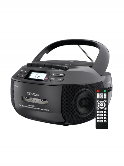 Комбинированный проигрыватель CD - плеер Boombox Black-2