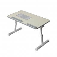 Складной столик для ноутбука с вентиляцией (бежевый)